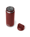 The Yeti Rambler 26oz Bottle with Chug Cap in Stag Red