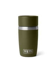 Rambler 8oz Travel Bottle in Olive & King Crab Orange