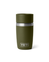Rambler 8oz Travel Bottle in Olive & King Crab Orange