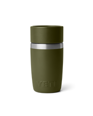 Rambler 8oz Travel Bottle in Olive & King Crab Orange