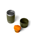 Rambler 8oz Travel Bottle in Olive & King Crab Orange