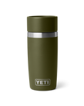 Rambler 12oz Travel Bottle in Olive & King Crab Orange