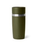 Rambler 12oz Travel Bottle in Olive & King Crab Orange