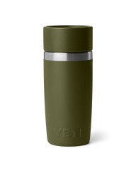 Rambler 12oz Travel Bottle in Olive & King Crab Orange