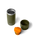 Rambler 12oz Travel Bottle in Olive & King Crab Orange