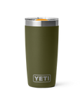 Rambler 10oz Tumbler in Olive & King Crab Orange