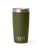 Rambler 10oz Tumbler in Olive & King Crab Orange