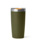 Rambler 10oz Tumbler in Olive & King Crab Orange