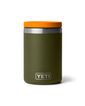 Rambler 16oz Insulated Food Jar in Olive & King Crab Orange