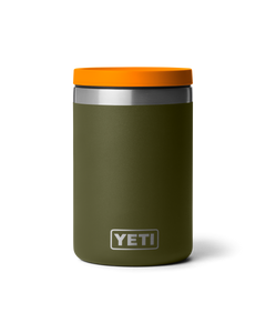 Rambler 16oz Insulated Food Jar in Olive & King Crab Orange