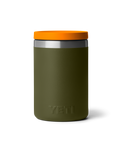 Rambler 16oz Insulated Food Jar in Olive & King Crab Orange