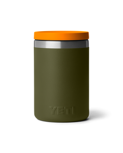 Rambler 16oz Insulated Food Jar in Olive & King Crab Orange