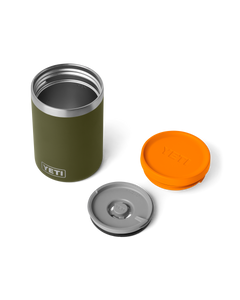 Rambler 16oz Insulated Food Jar in Olive & King Crab Orange