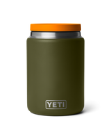Rambler 24oz Insulated Food Jar in Olive & King Crab Orange