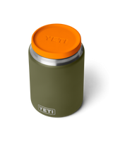 Rambler 24oz Insulated Food Jar in Olive & King Crab Orange