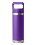 Rambler 18oz Bottle with Straw Cap in Pace Purple