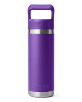 Rambler 18oz Bottle with Straw Cap in Pace Purple