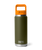 Rambler 26oz Bottle with Straw Cap in Olive & King Crab Orange