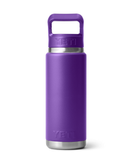 Rambler 26oz Bottle with Straw Cap in Pace Purple