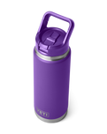 Rambler 26oz Bottle with Straw Cap in Pace Purple