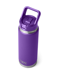 Rambler 26oz Bottle with Straw Cap in Pace Purple