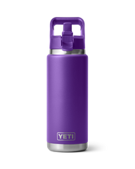 Rambler 26oz Bottle with Straw Cap in Pace Purple