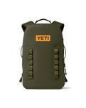 Panga 28L Submersible Backpack in Olive & King Crab Orange