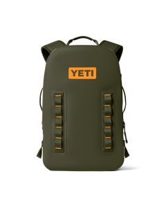 Panga 28L Submersible Backpack in Olive & King Crab Orange