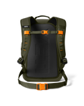 Panga 28L Submersible Backpack in Olive & King Crab Orange