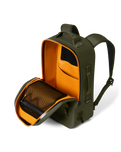 Panga 28L Submersible Backpack in Olive & King Crab Orange