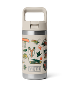 Rambler 12oz Junior Bottle in Cape Summer Camp