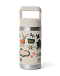 Rambler 12oz Junior Bottle in Cape Summer Camp