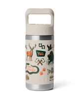 Rambler 12oz Junior Bottle in Cape Summer Camp