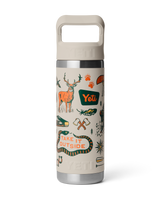 Rambler 18oz Bottle with Straw Cap in Cape Summer Camp