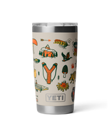 Rambler 20oz Tumbler in Cape Summer Camp