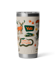 Rambler 20oz Tumbler in Cape Summer Camp