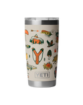 The Yeti Rambler 20oz Tumbler in Cape Summer Camp