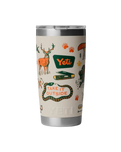 The Yeti Rambler 20oz Tumbler in Cape Summer Camp