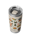 The Yeti Rambler 20oz Tumbler in Cape Summer Camp