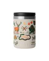 The Yeti Rambler 16oz Insulated Food Jar in Summer Graphic Cape Taupe