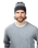The Barts Mens Laghlan Beanie in Dark Heather