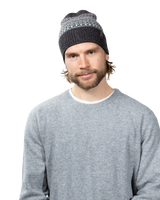 The Barts Mens Laghlan Beanie in Dark Heather