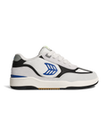 Skategoat C25 Shoes in Smoke White, Black & Blue