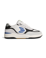 Skategoat C25 Shoes in Smoke White, Black & Blue