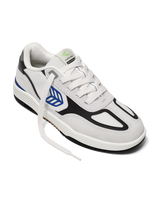 Skategoat C25 Shoes in Smoke White, Black & Blue