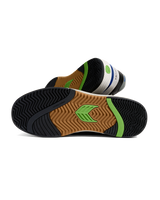 Skategoat C25 Shoes in Smoke White, Black & Blue