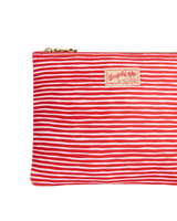 The Seafolly Viva Vacation Bikini Bag Bag in Cosmo Red