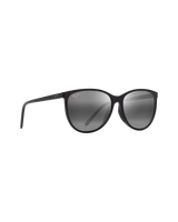 The Maui Jim Ocean Polarised Sunglasses in Shiny Black & Neutral Grey
