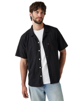 Sunset Camp Shirt in Jet Black