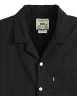 Sunset Camp Shirt in Jet Black